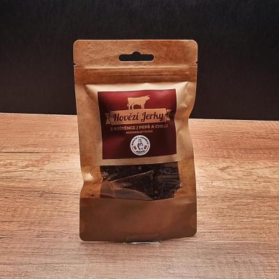 Náhledová fotky Hovězí Jerky - pepř a chilli