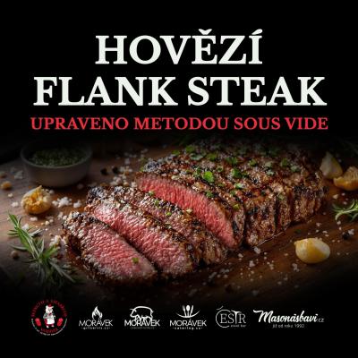 Náhledová fotky Hovězí flank steak - sous vide