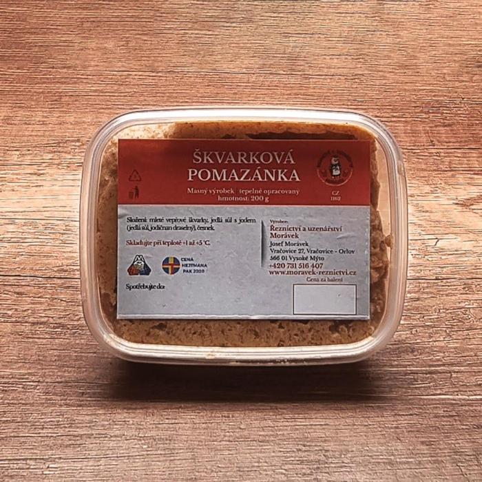 Škvarková pomazánka